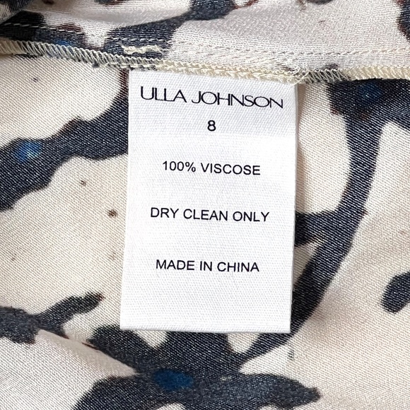 ULLA JOHNSON Floral Printed Anais Midi Dress - Picture 14 of 15